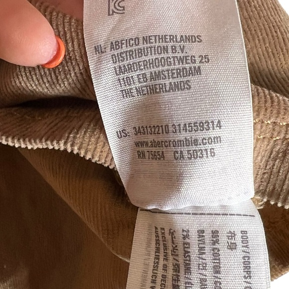 Hollister Corduroy Color Block Mini Skirt in Brown, Size Large - Picture 9 of 13